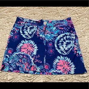 Lilly Pulitzer skort size 4 EUC